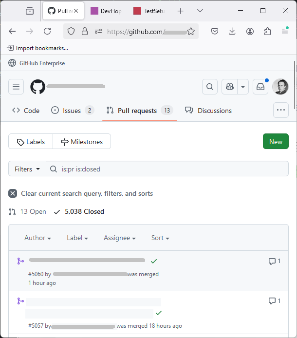 Поиск активности бывшего коллеги в github изображение с сайта www.devhops.ru изображение с сайта www.devhops.ru